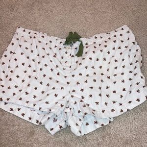 JCrew pajama shorts